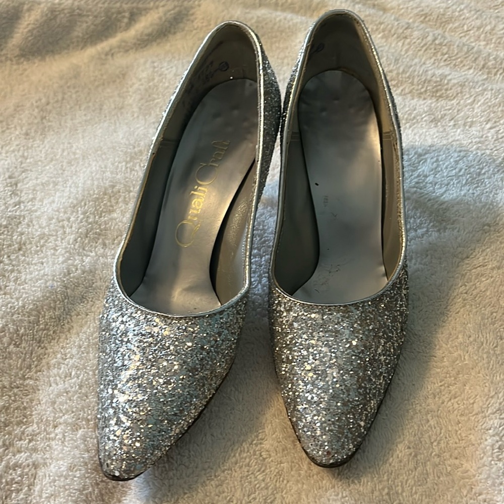 Ladies high heels.